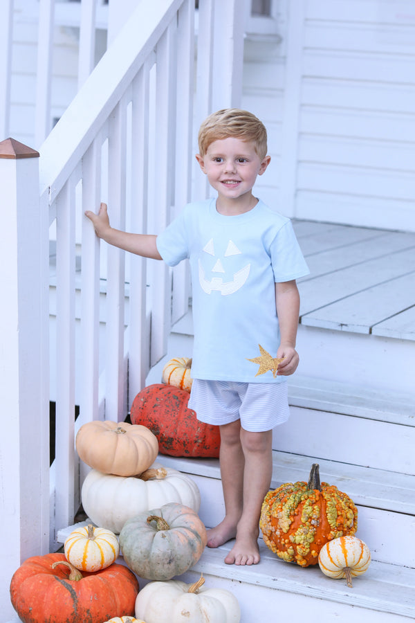 Blue Jack O’Lantern Shirt