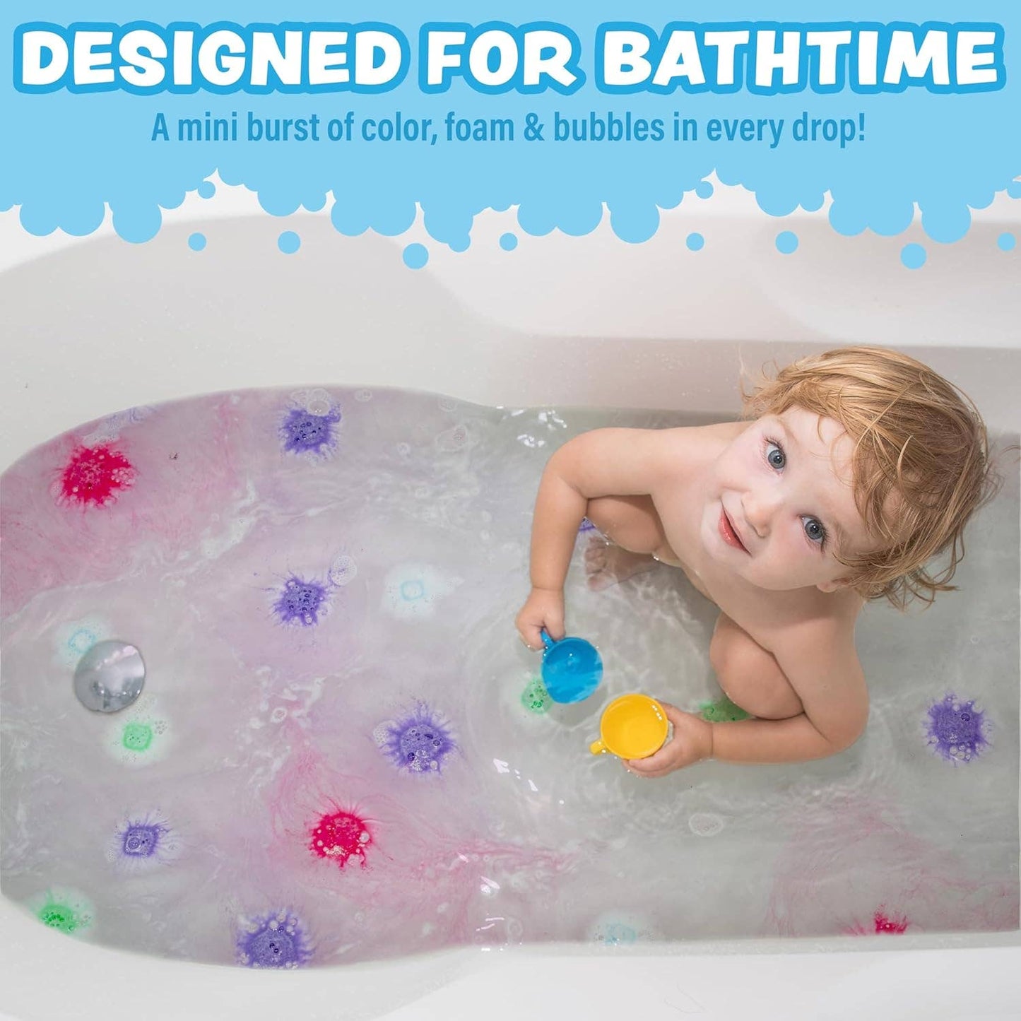 Gumdrop- Lil' Bursts™ Mini Bath Bombs for Kids