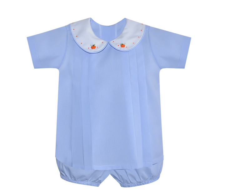 Cayden Short Set - Blue Pumpkins