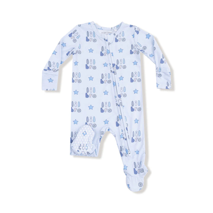 Lil Bro - 2 Way Zipper Footie