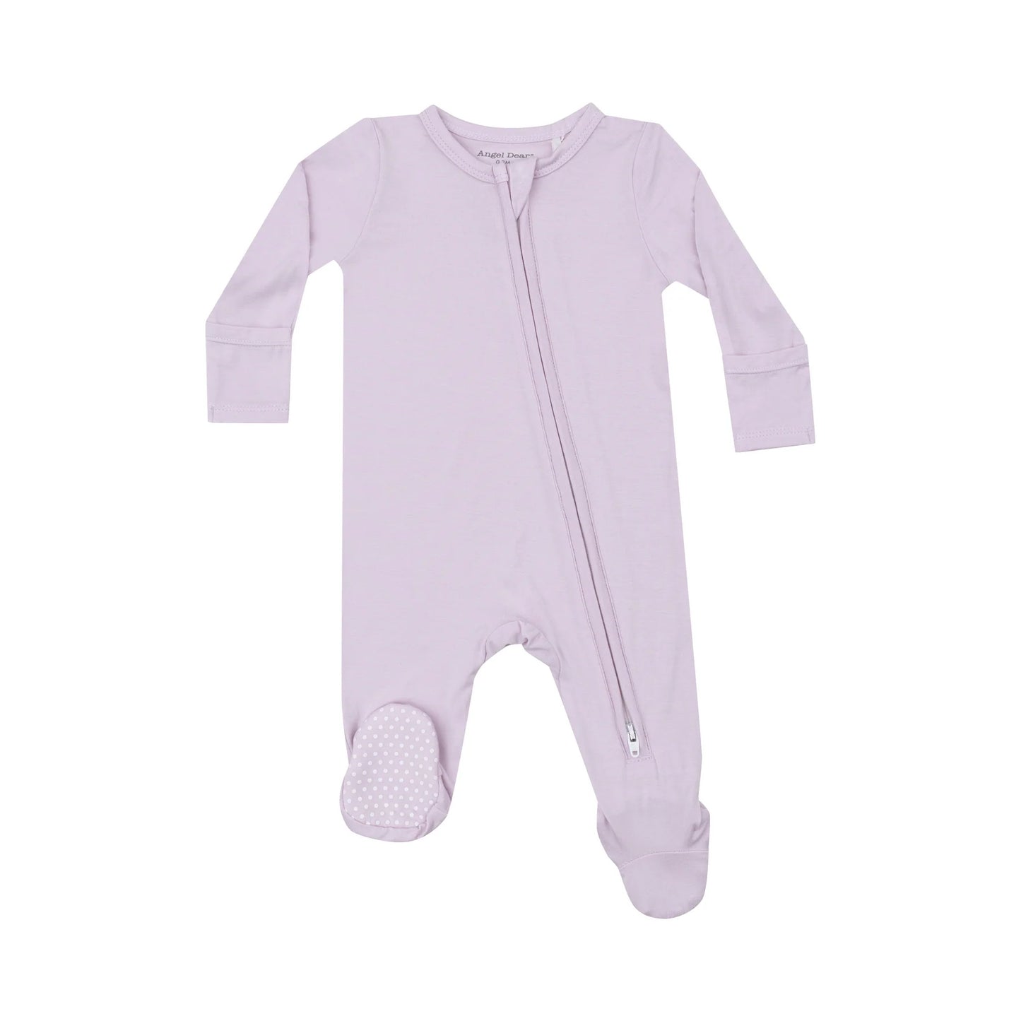 2 Way Zipper Footie - Basic Orchid Hush