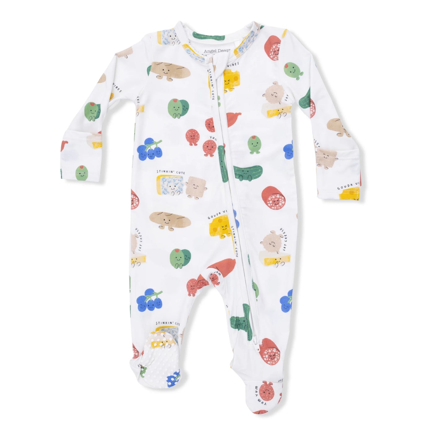 Charcuterie- 2 Way Zipper Footie