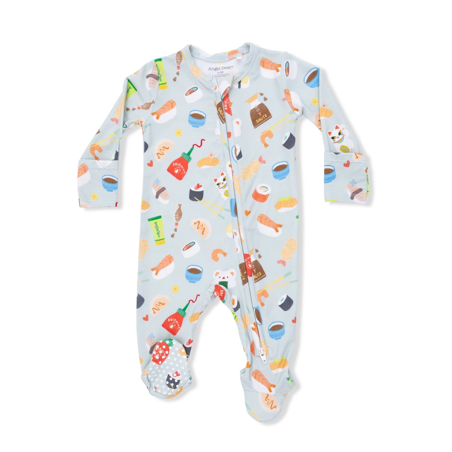 Sushi- 2 Way Zipper Footie