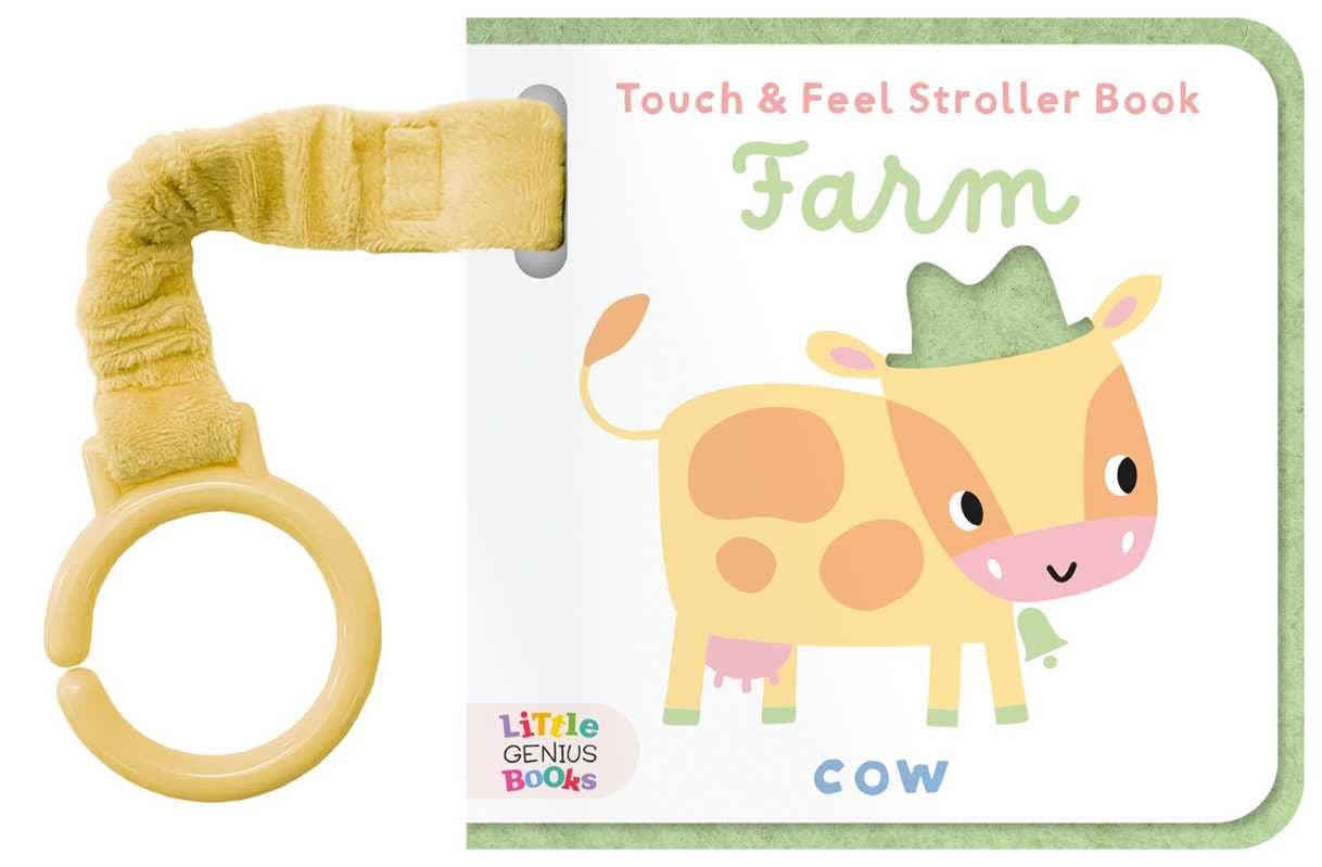 Touch & Feel Stroller Book - Farm by Little Genius Books: