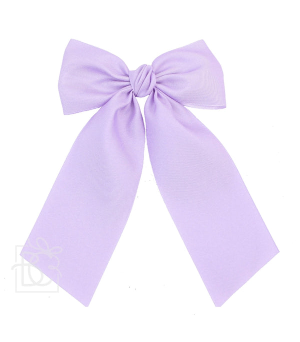 Opaque Satin Bow w/ Euro Knot & Tails