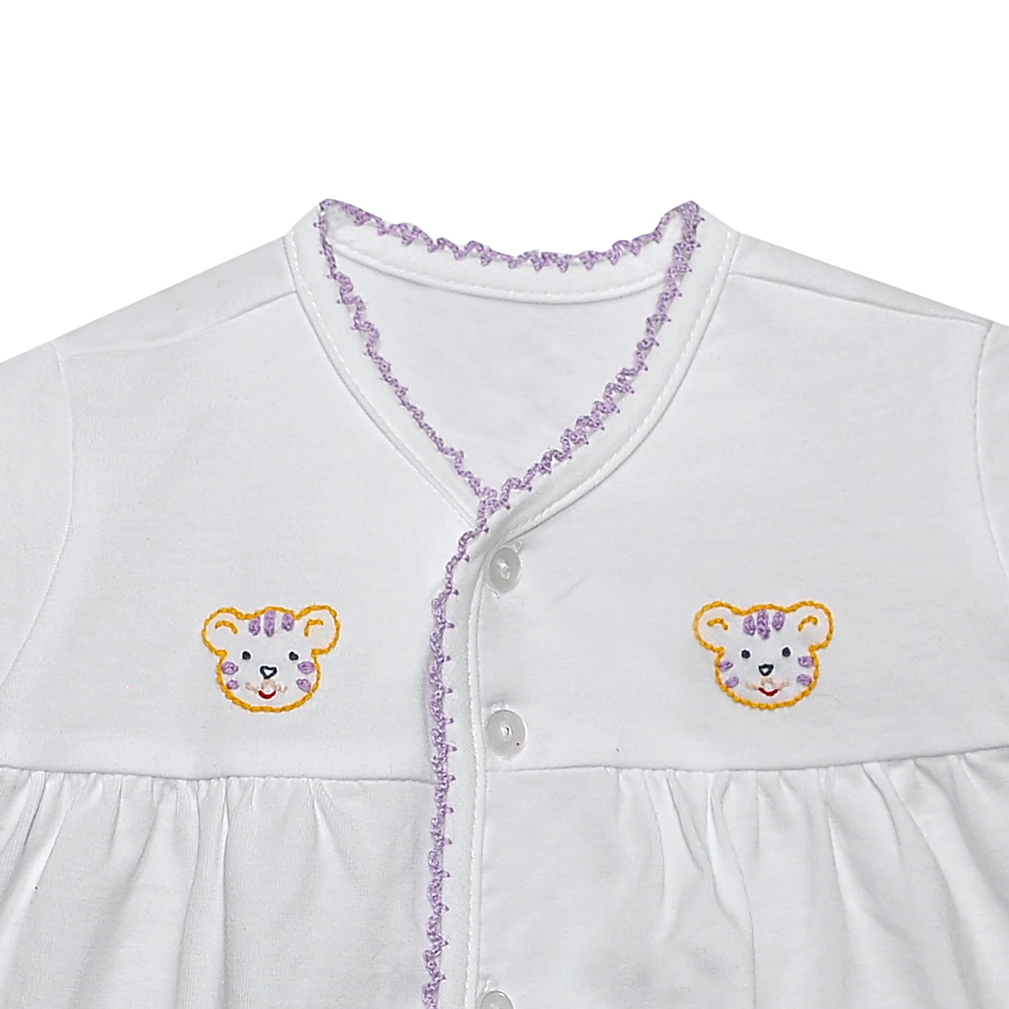 Purple/Gold Unisex Diaper Set