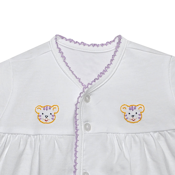 Purple/Gold Unisex Diaper Set