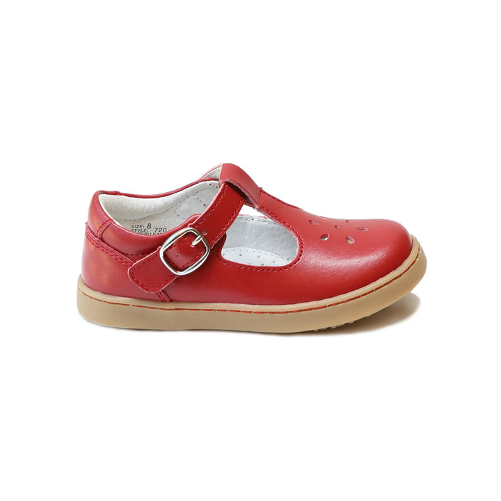 Chelsea T-Strap Mary Jane Red