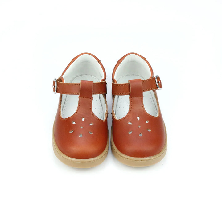 Chelsea T-Strap Mary Jane Cognac