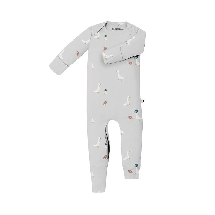 Convertible Pajamas - Football Goose