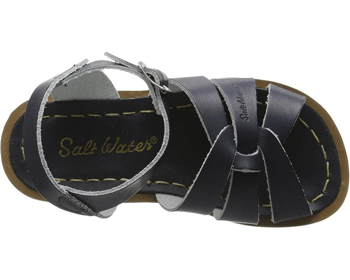 Salt Water Original Kid Sandals - Navy - Hook & Loop Velcro