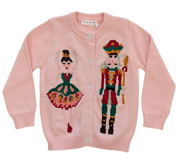 Cindy Nutcracker Knit Pink Sweater
