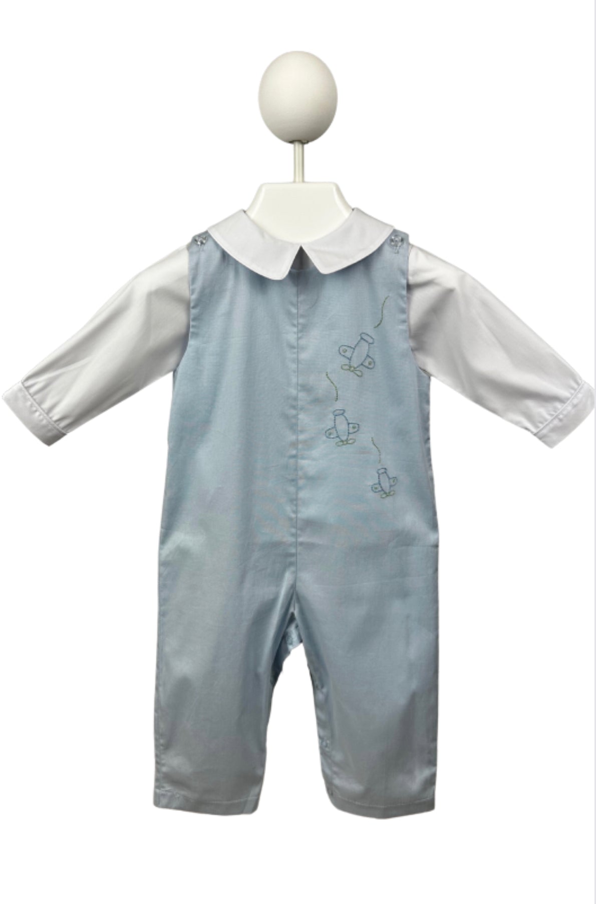 Funtasia Too Baby Boys French Blue Dressy Bubble main image 0