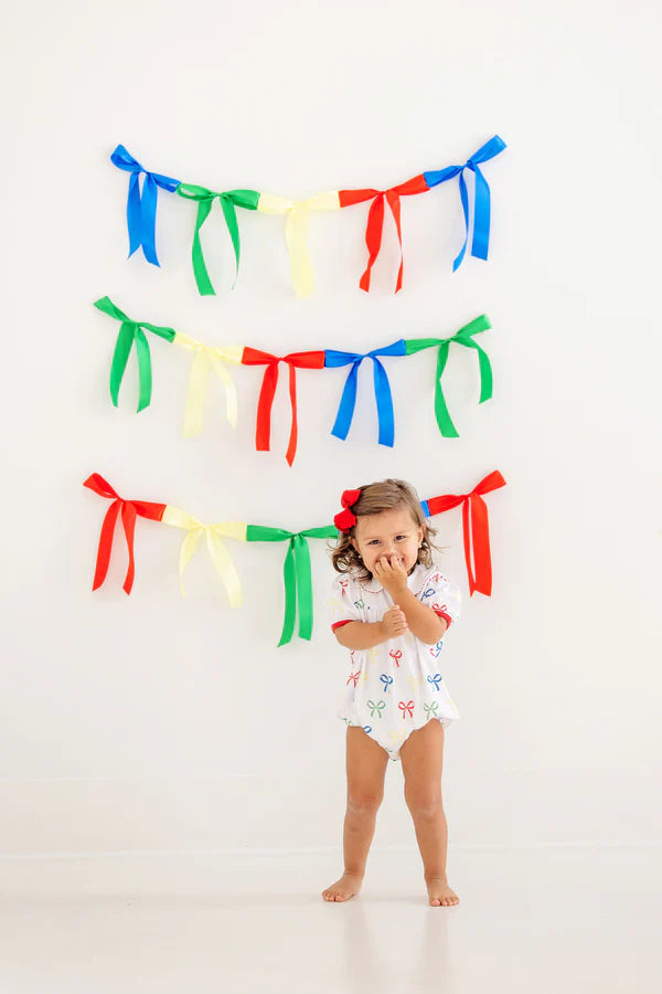 Cindy Lou Bubble - Ribbon Reminder with Worth Avenue White & Richmond Red