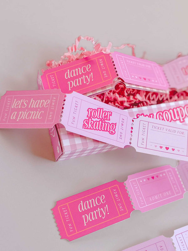 Barbie Inspired Activity Tickets for Kids