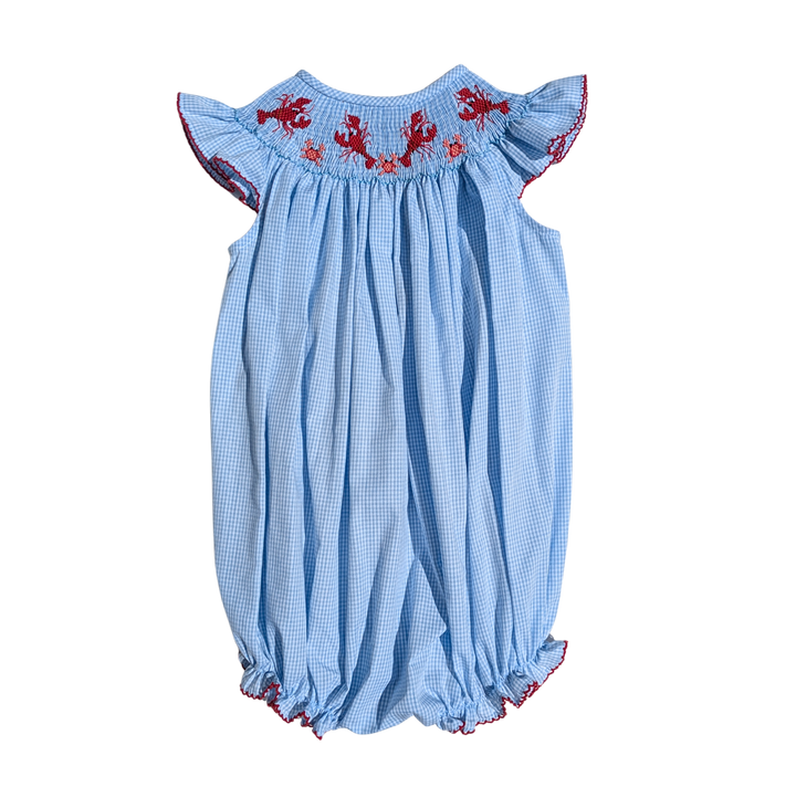 Crawfish Smocked Bishop Bubble