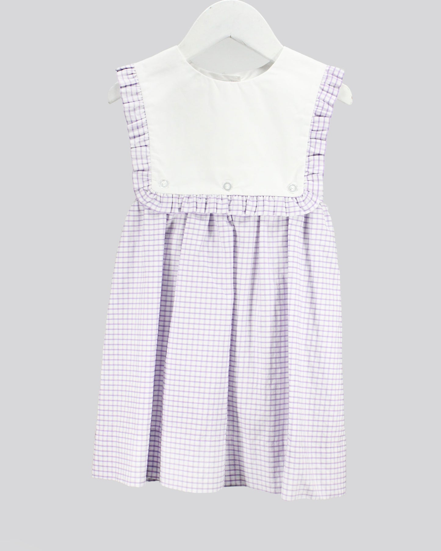 Purple Gingham Blair Dress