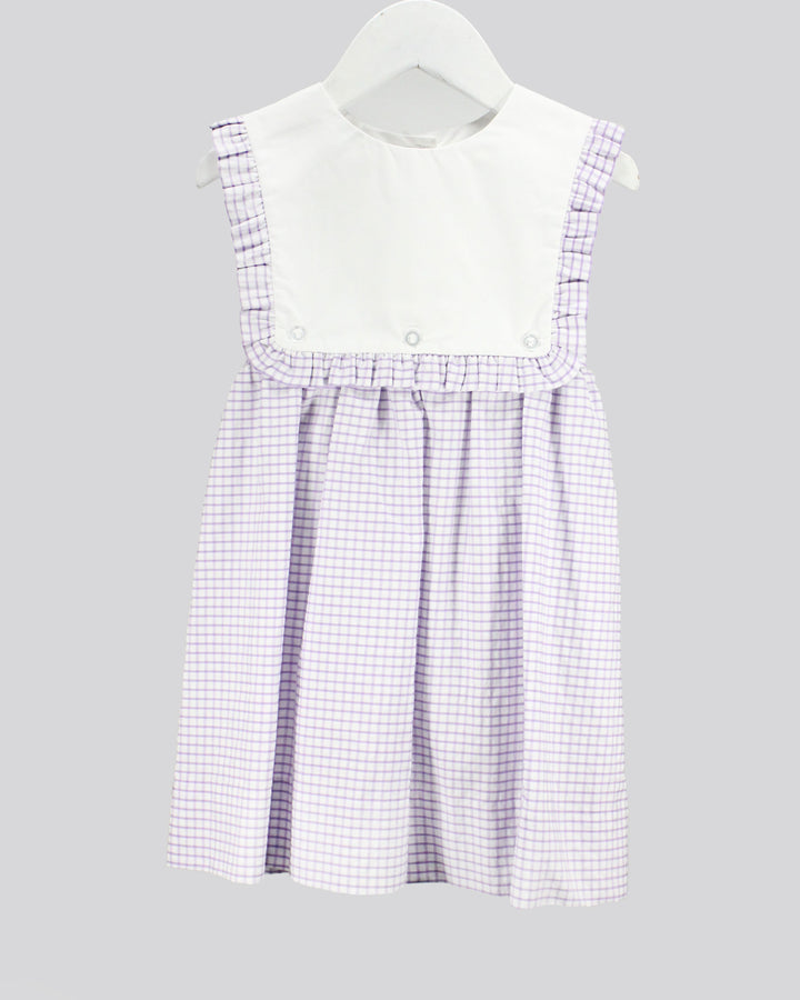 Purple Gingham Blair Dress