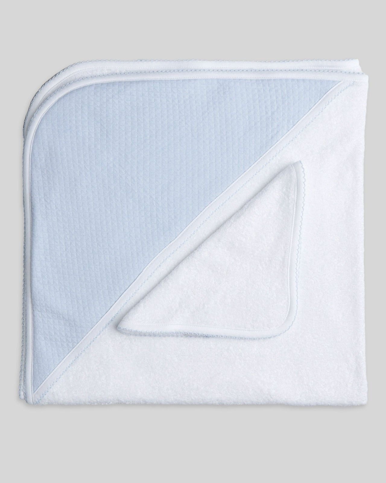 Baby Towel Clouds - Blue