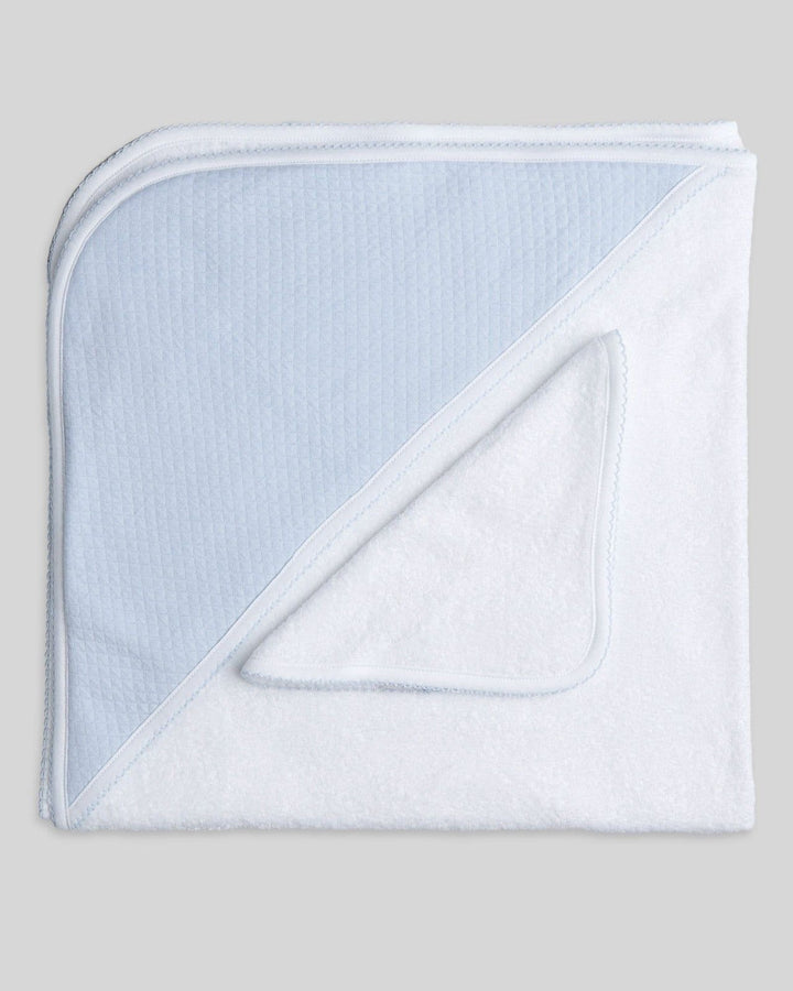 Baby Towel Clouds - Blue