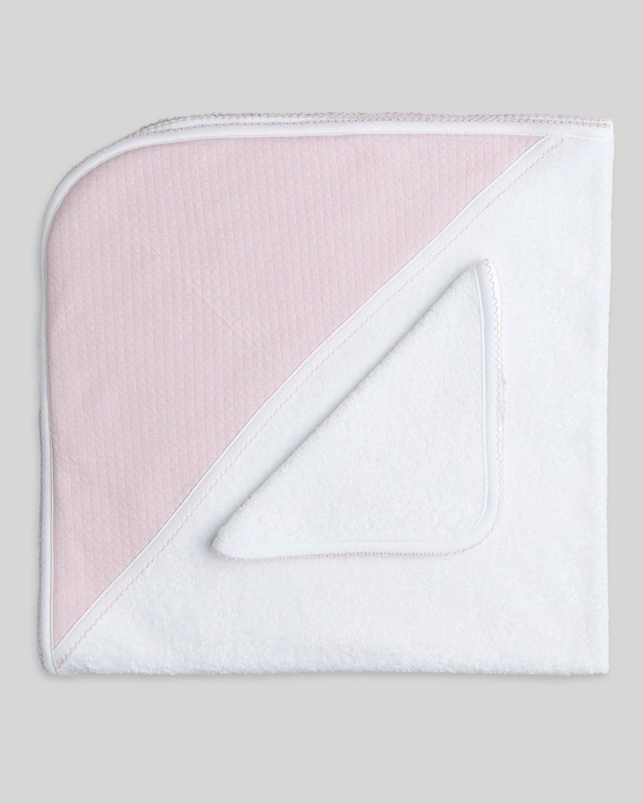 Baby Towel Clouds - Pink