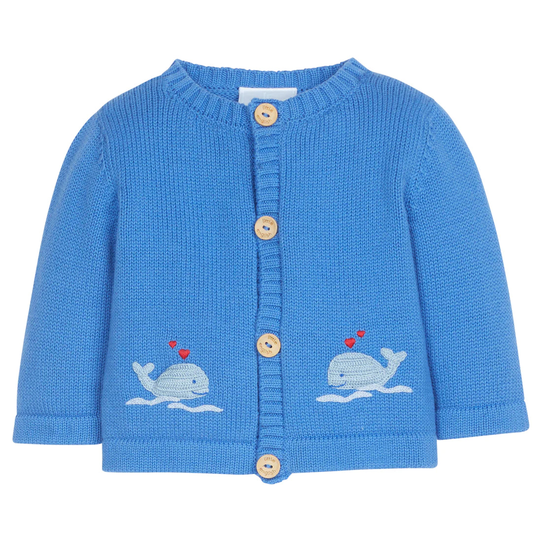 Blue Whale Crochet Sweater