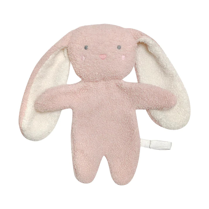 Pink Boucle Bunny Cuddle Soother