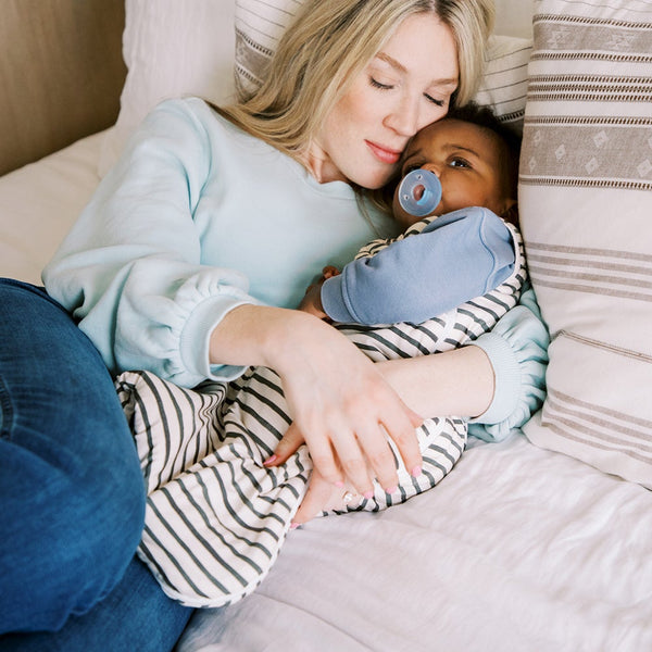 Charcoal Stripes Blanket Sleeper