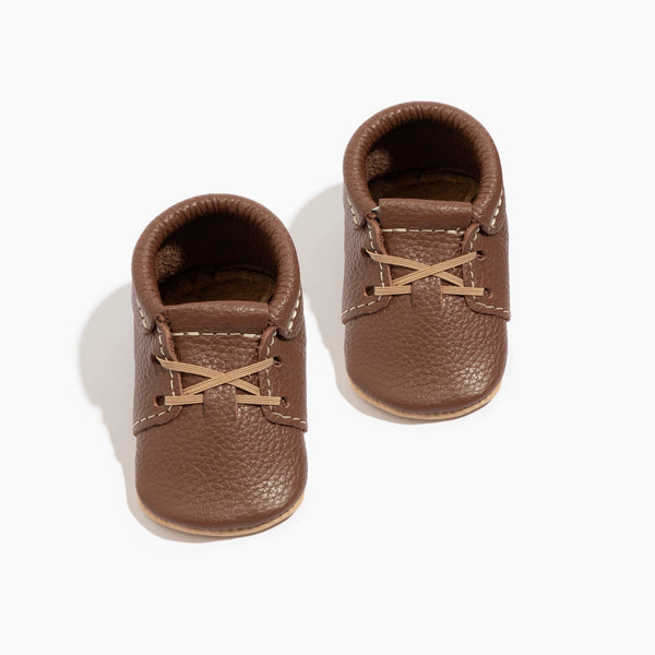 Chestnut Oxford Baby Shoe