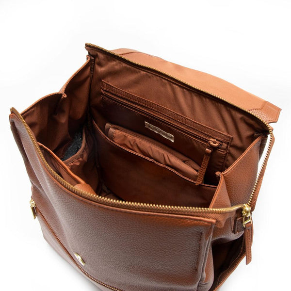 Cognac Classic Diaper Bag II