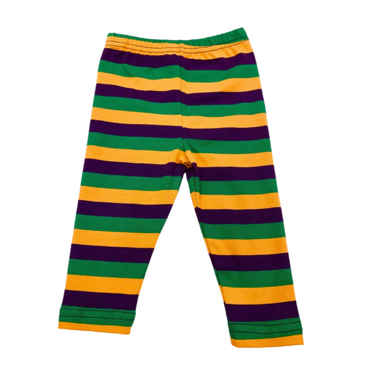 Mardi Gras Stripe Legging