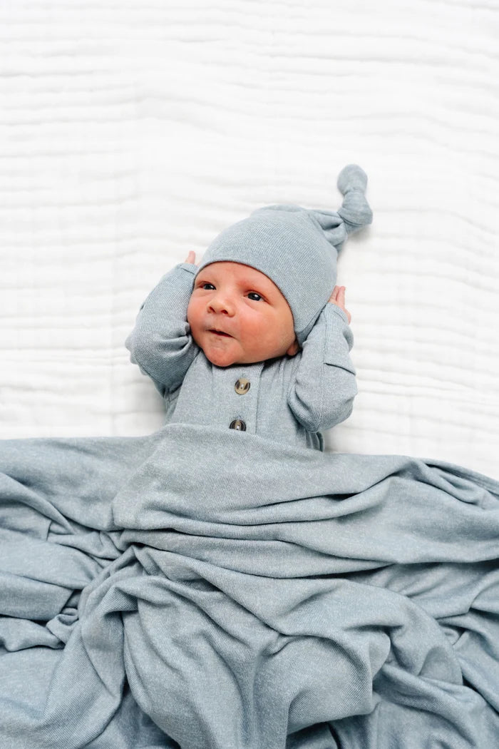 Miller Plush Top Knot Hat