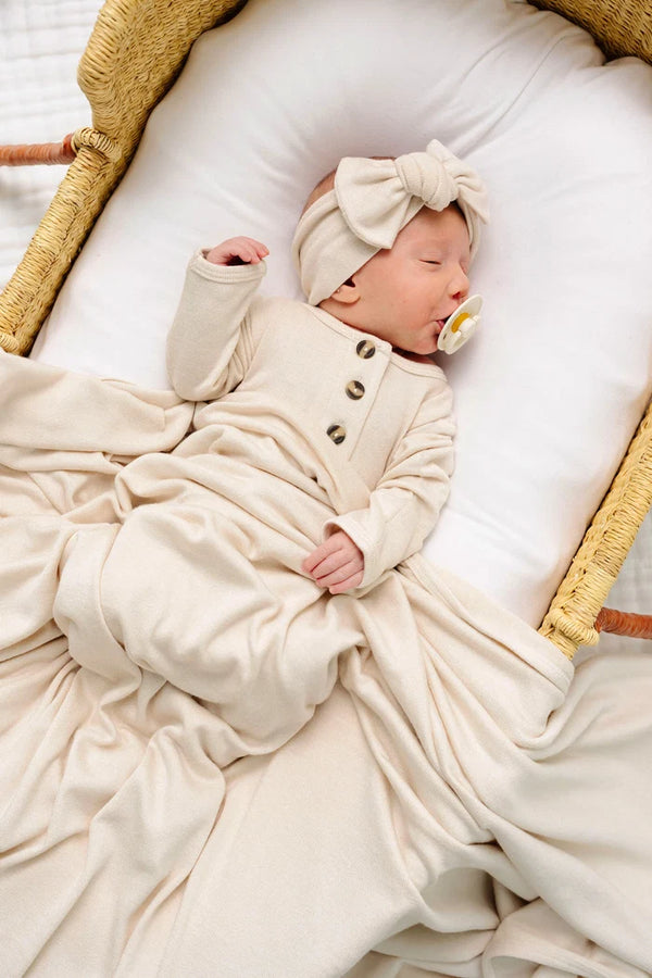 Dakota Plush Swaddle Blanket - Regular Luxe (48x48 inches)