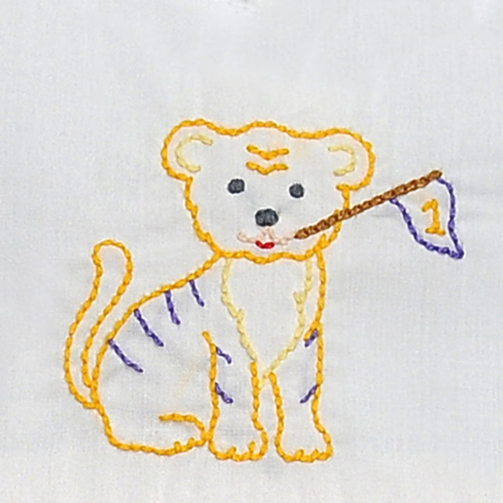 Tiger w/ Flag Shortall