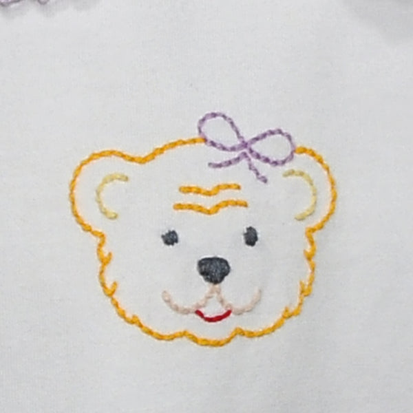 Tiger Knit Girl Bloomer Set