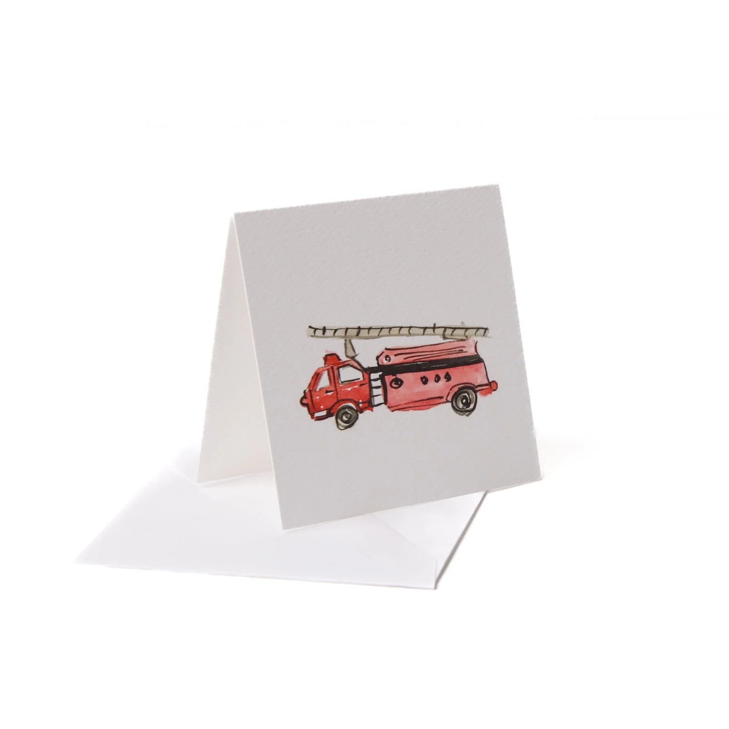 Firetruck Enclosure Cards