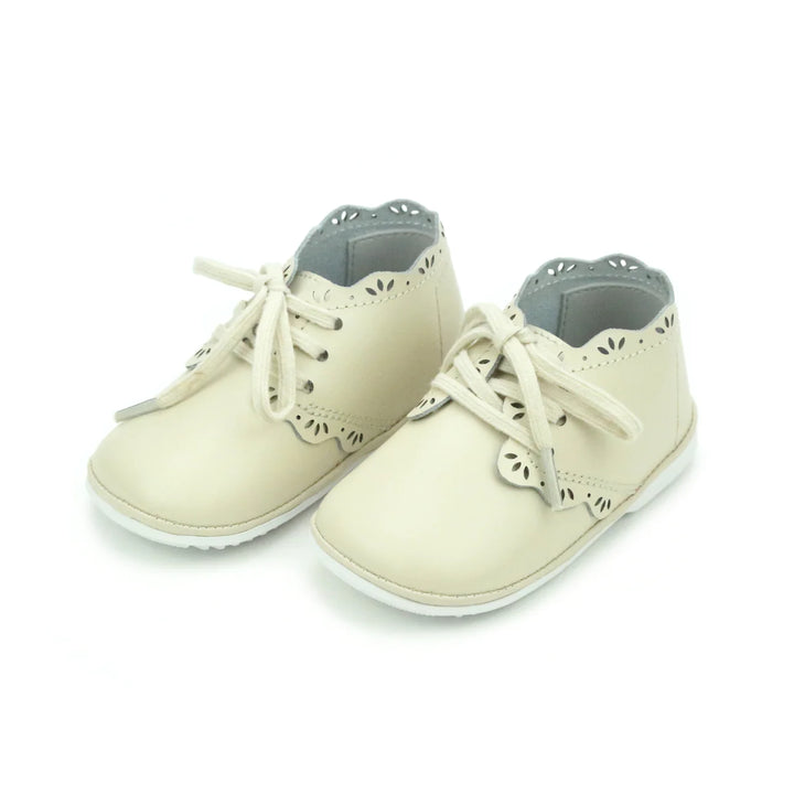 Bella Lace Up Shoe Oatmeal