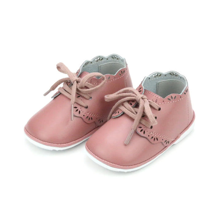 Bella Lace Up Shoe Vintage Rose