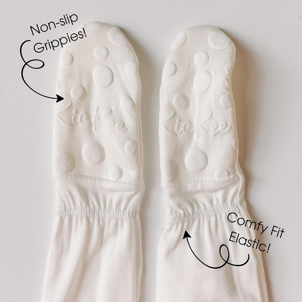 Print Footie with 2 Way Zipper in Natural Rainy Day Platypus