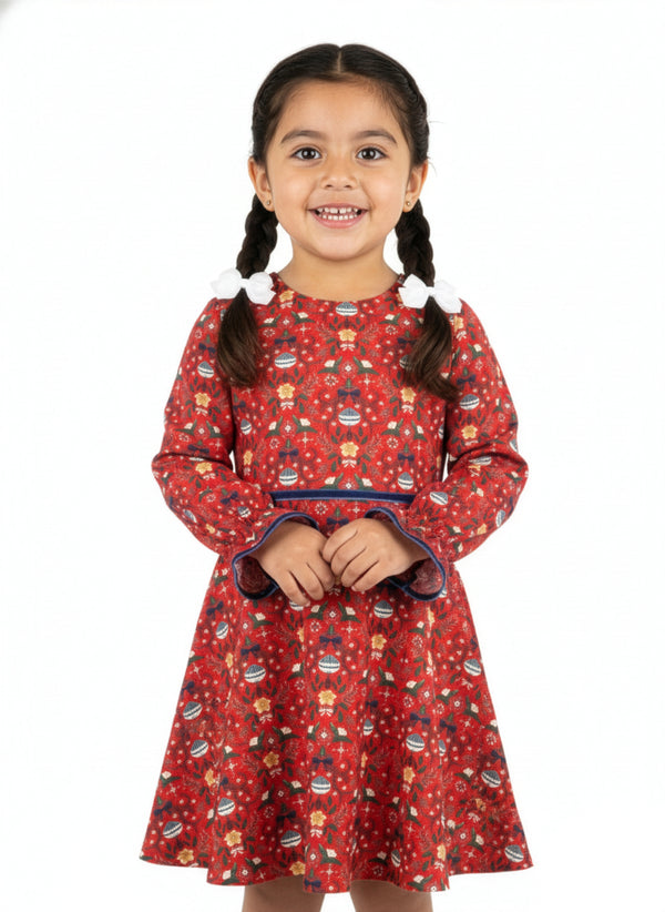 The Clara Dress - Red