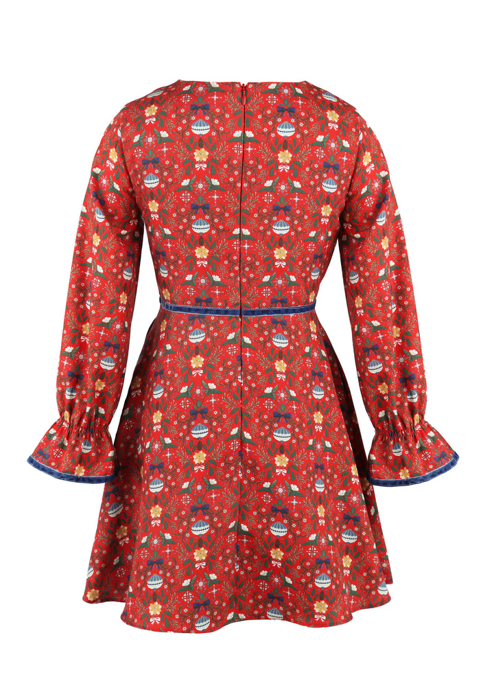 The Clara Dress - Red