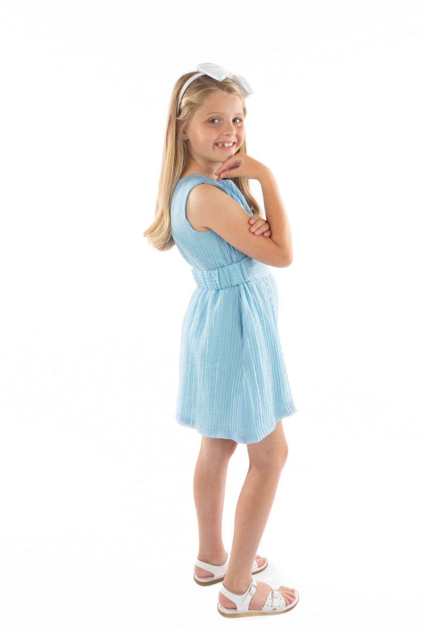 The Grace Dress, Blue