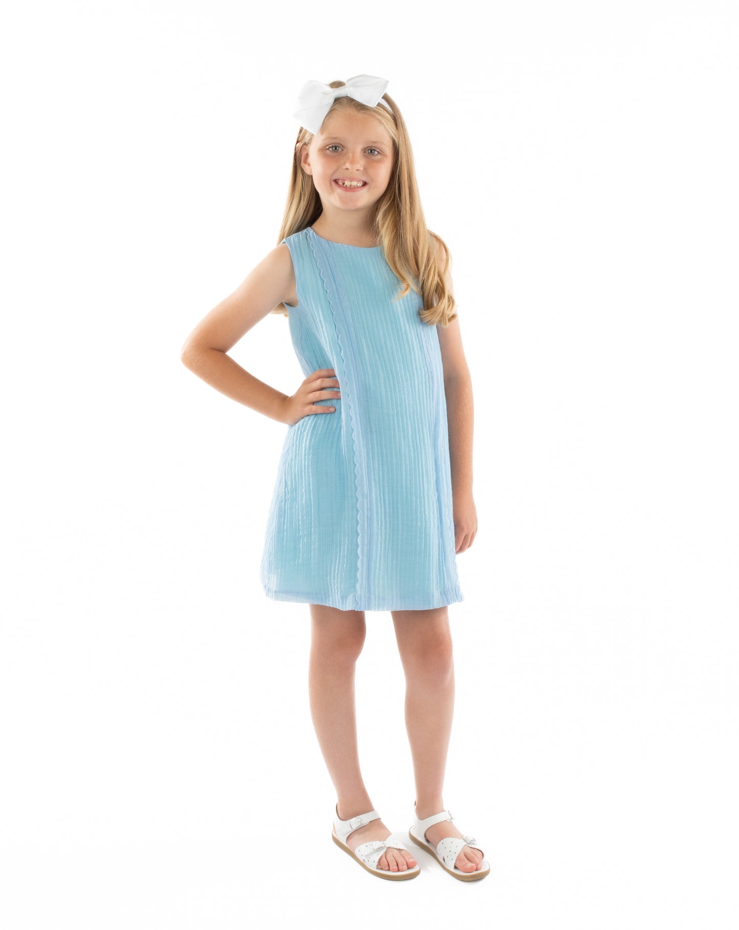 The Grace Dress, Blue