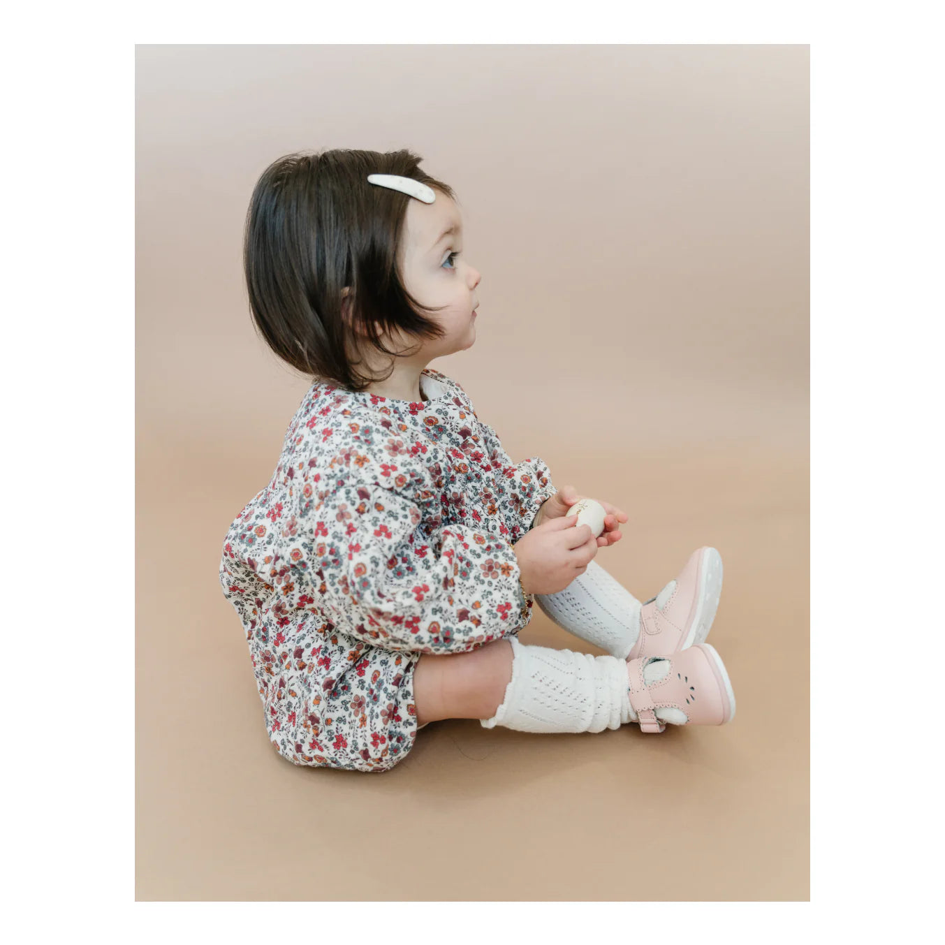 Dottie Scalloped T-Strap Mary Jane (Baby) Pink