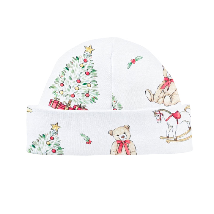 Holiday Time Printed Round Hat