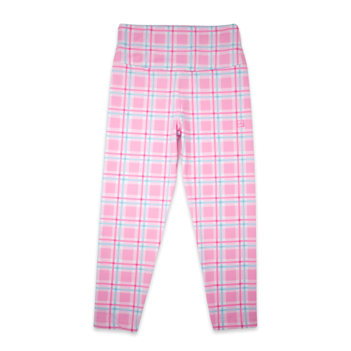 Hailey High waist Leggings-Perfectly Plaid