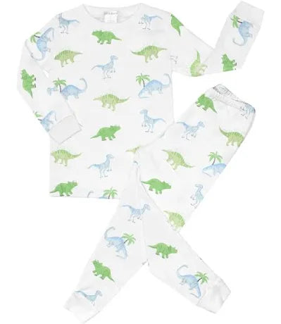 Friendly Dinos Two Piece Pajama Set