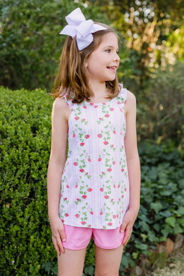 Sloane Short Set- Berry Sweet