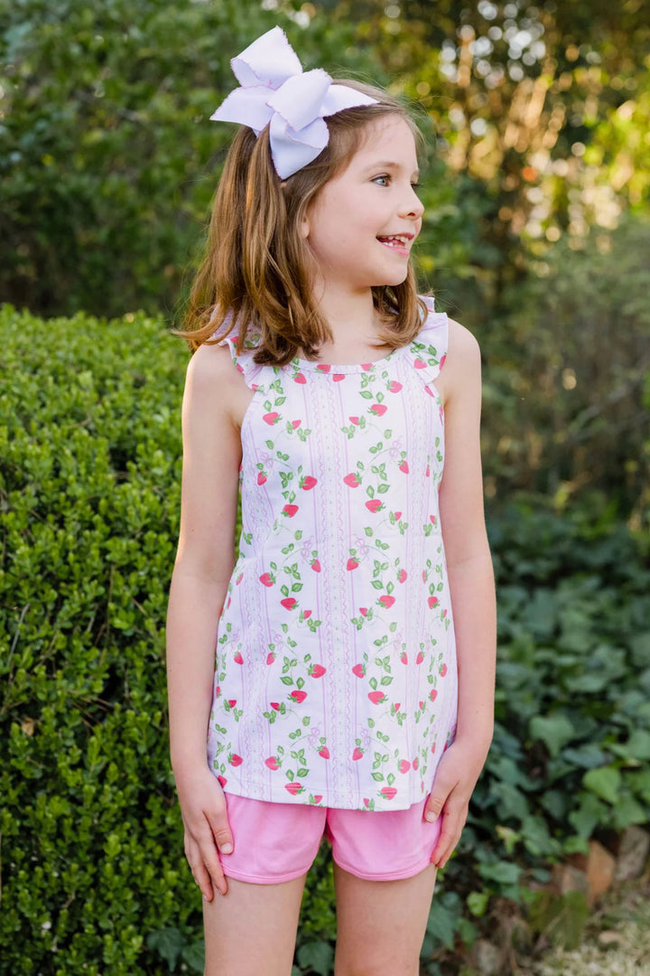 Sloane Short Set- Berry Sweet