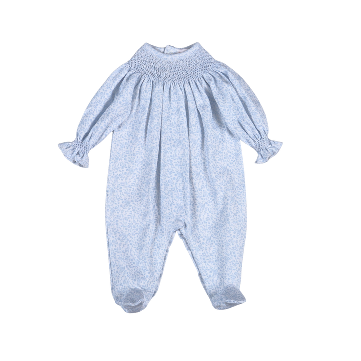 Ivy Smocked Bishop Footie